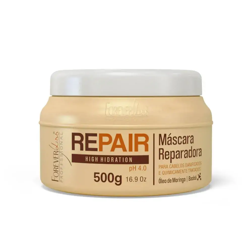 Forever Liss Kit Reconstrução Force Repair 3 Produtos