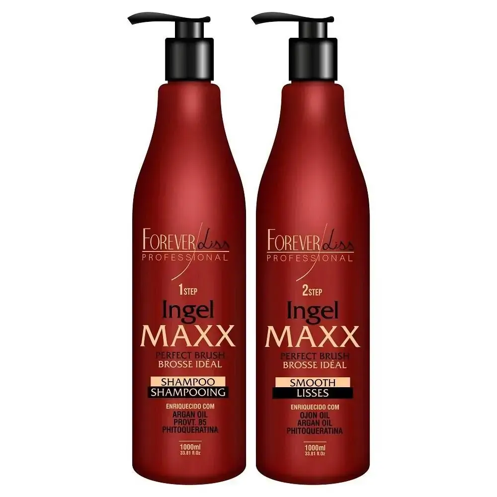 Sh Limpeza Profunda 1l Ingel Maxx Forever Liss