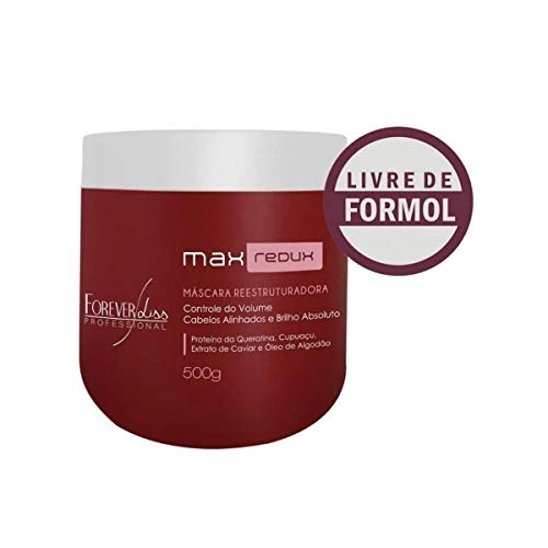 Forever Liss Max Redux Máscara Redutora De Volume 500gr