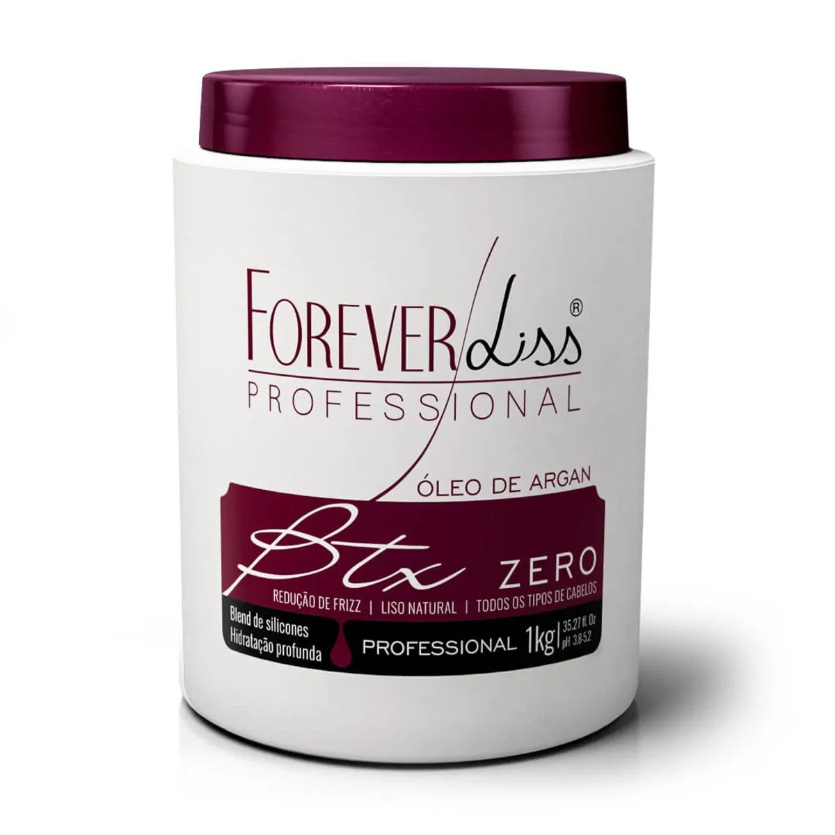 Botox Zero Capilar Forever Liss Btox Argan Oil 1kg