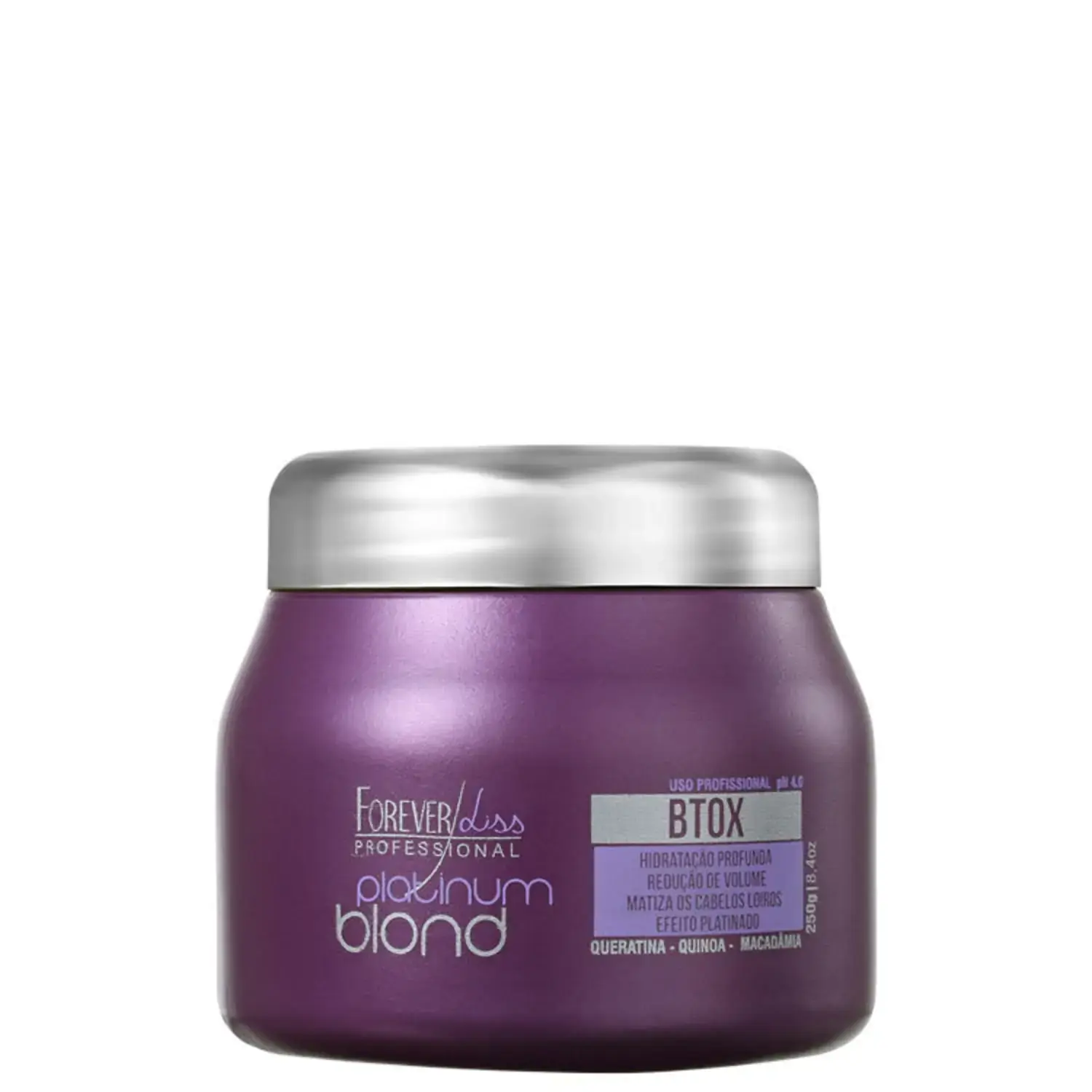 Botox Matizador Platinium 250g Forever Liss
