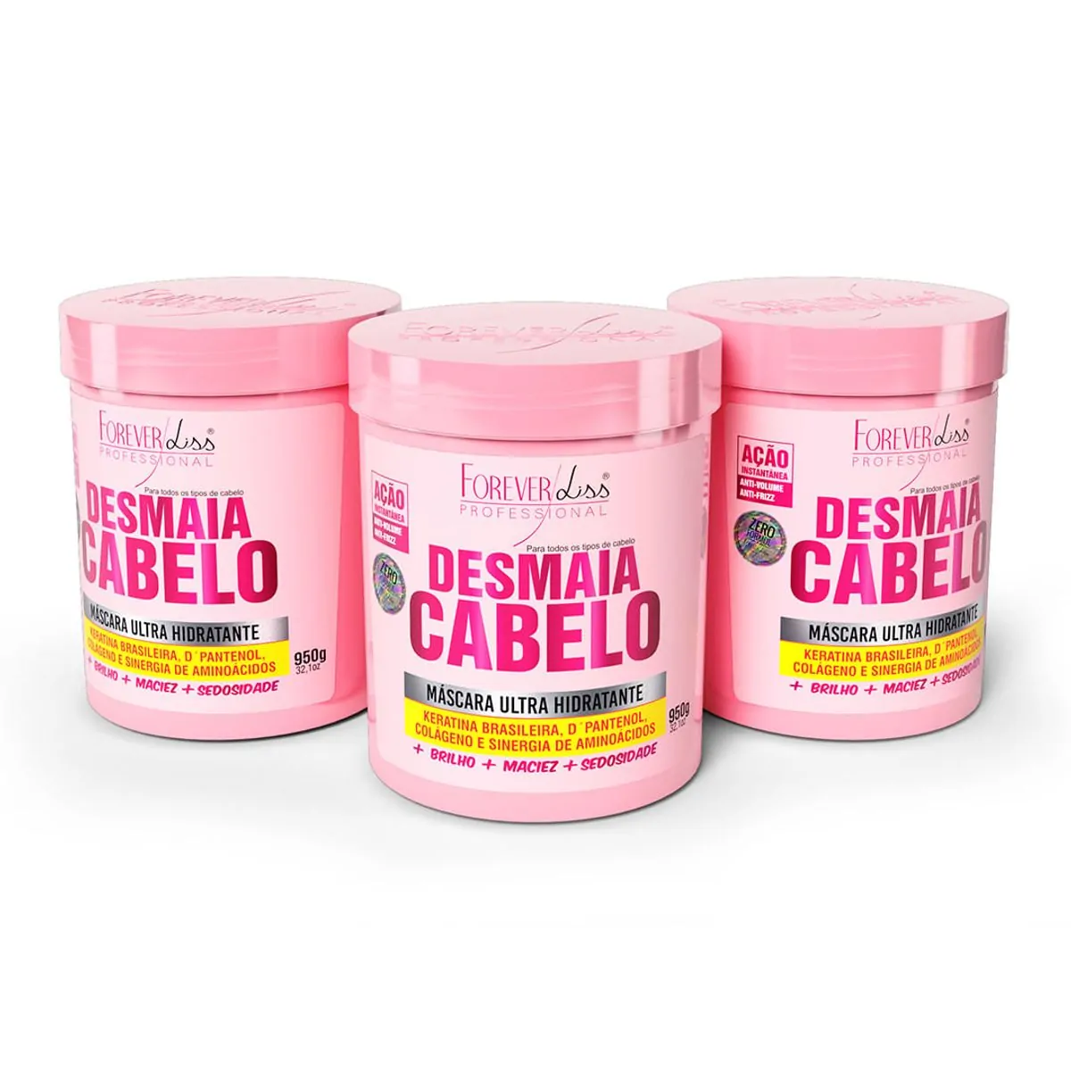 MASCARA SUPER HIDRATANTE DESMAIA CABELO FOREVER LISS 950GR