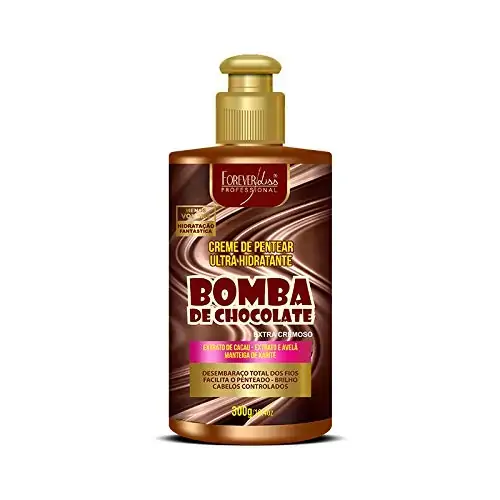 Cr Pentear Bomba Chocolate 300g Forever Liss