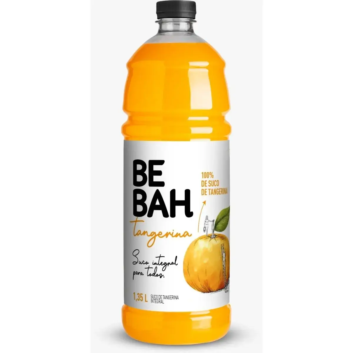Suco Integral Tangerina Bebah Garrafa 1,35l