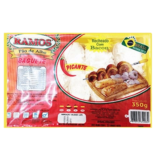 Pao Alho Ramos Baguete Picante400g