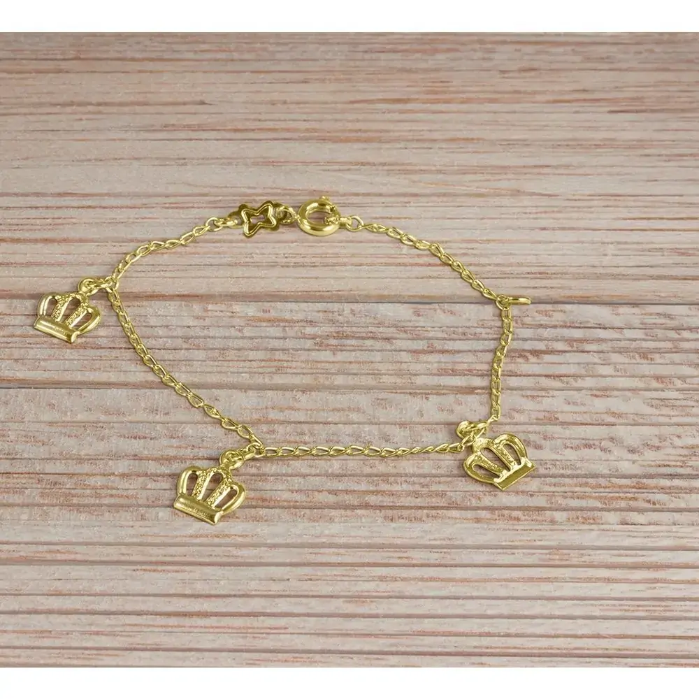 Pulseira New Star Folheada Ouro/prata Un