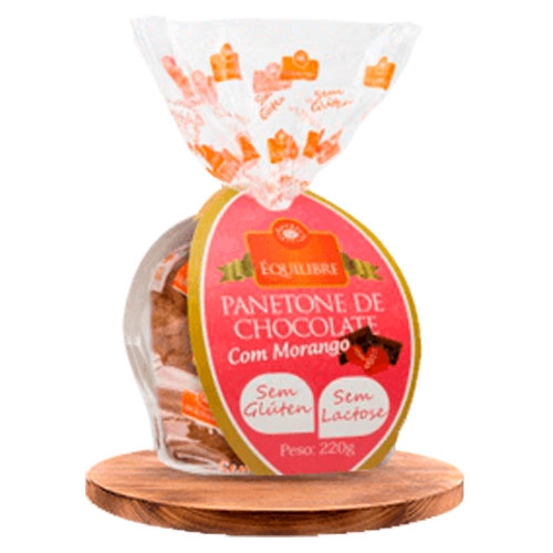 Panetone Choc C/ Morag S/g E S/l 220g Equilibre