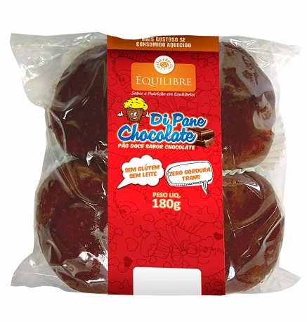 Bolo Di Pane Chocolate S/ Gluten 180g Equilibre