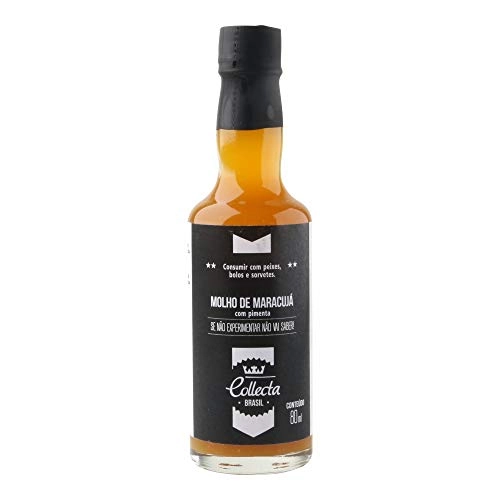 Molho Maracujá Com Pimenta Collecta Brasil Vidro 80ml