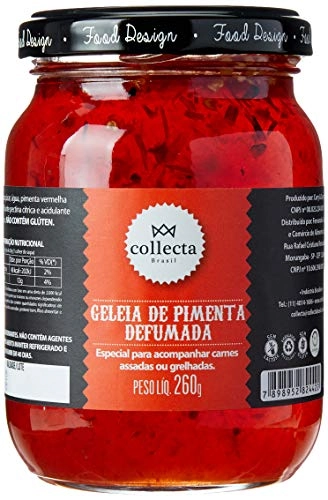 Geleia Pimenta Defumada Collecta Brasil Vidro 260g