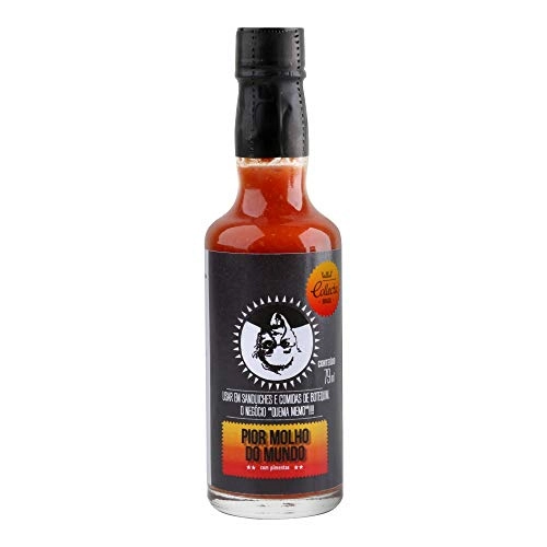 Molho De Pimenta Collecta Brasil Pior Molho Do Mundo Vidro 79ml