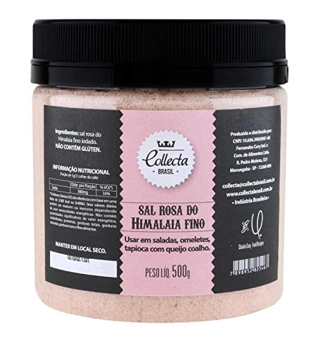 Sal Rosa Do Himalaia Fino Collecta Brasil Pote 500g
