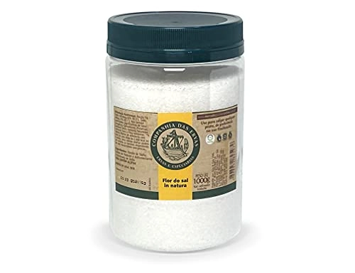 Flor De Sal In Natura Companhia Das Ervas Pote 1kg