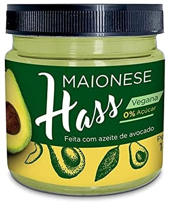 Maionese Avocado Zero Veg Hass 180g