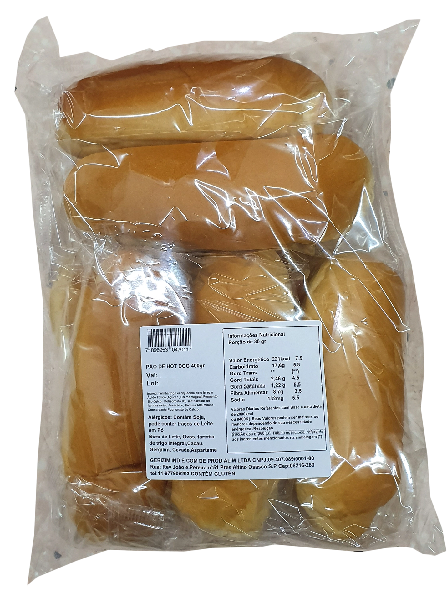Pao De Hot Dog Dbents