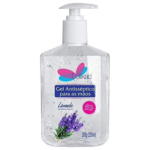 GEL ANTISSÉPTICO DELIKAD LAVANDA 250ML