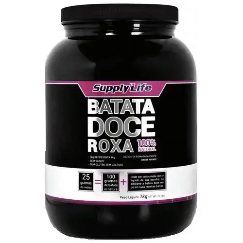 Batata Doce Em Po 1kg