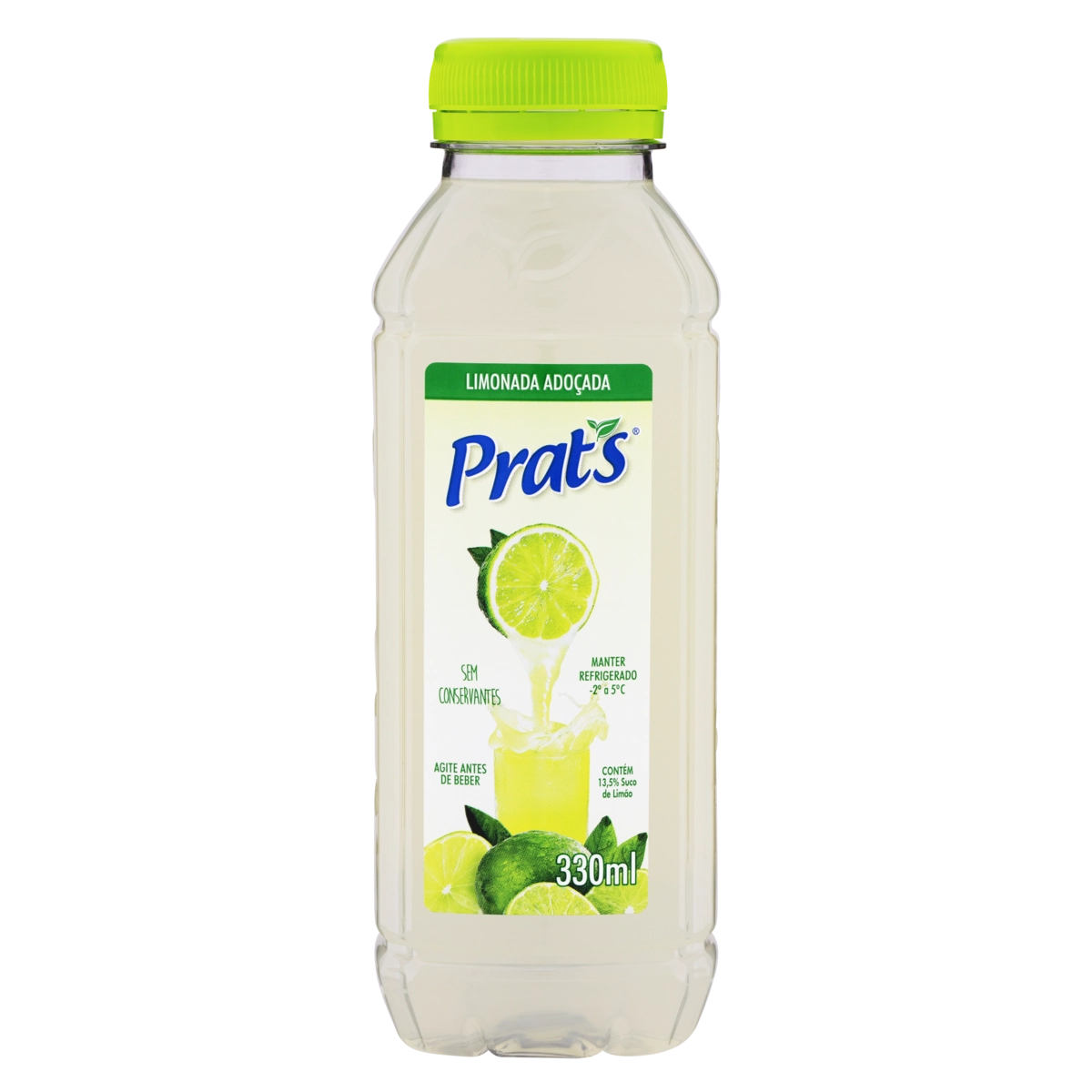 Bebida Adoçada Limonada Prats Garrafa 330ml