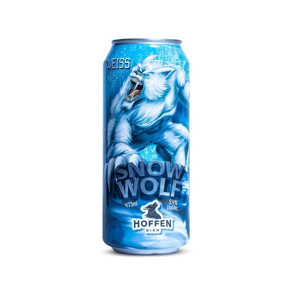 Cerveja Hoffen 473ml Lt Snow Wolf Weiss
