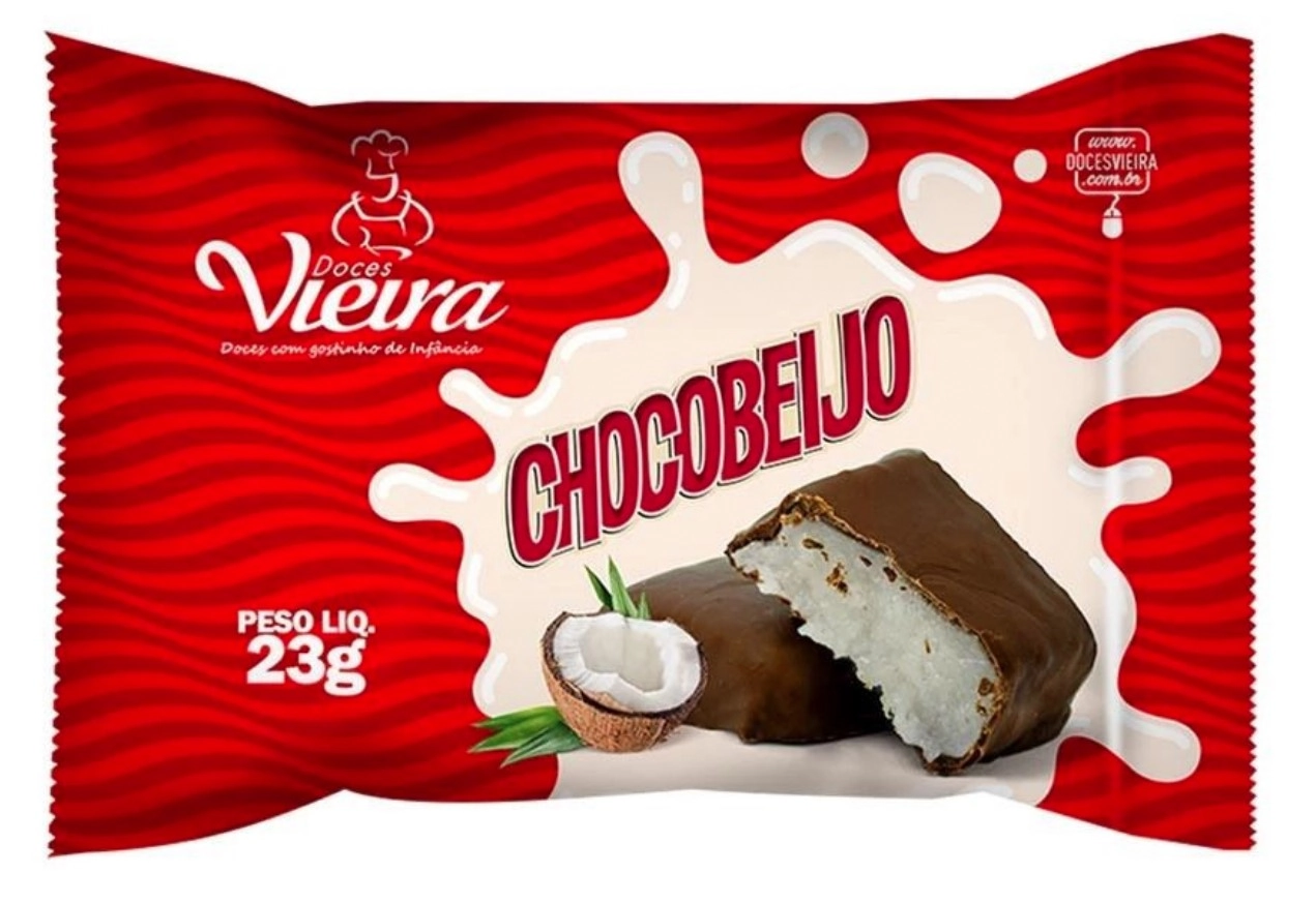 Doce Vieira 23g Chocobeijo