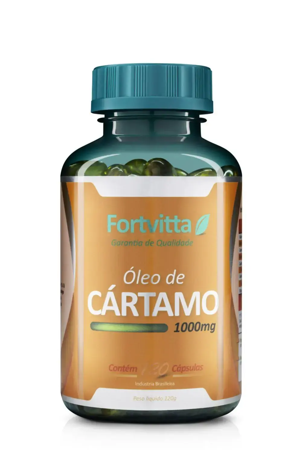 Oleo De Cartamo 1000 Mg 120caps Fortvitta