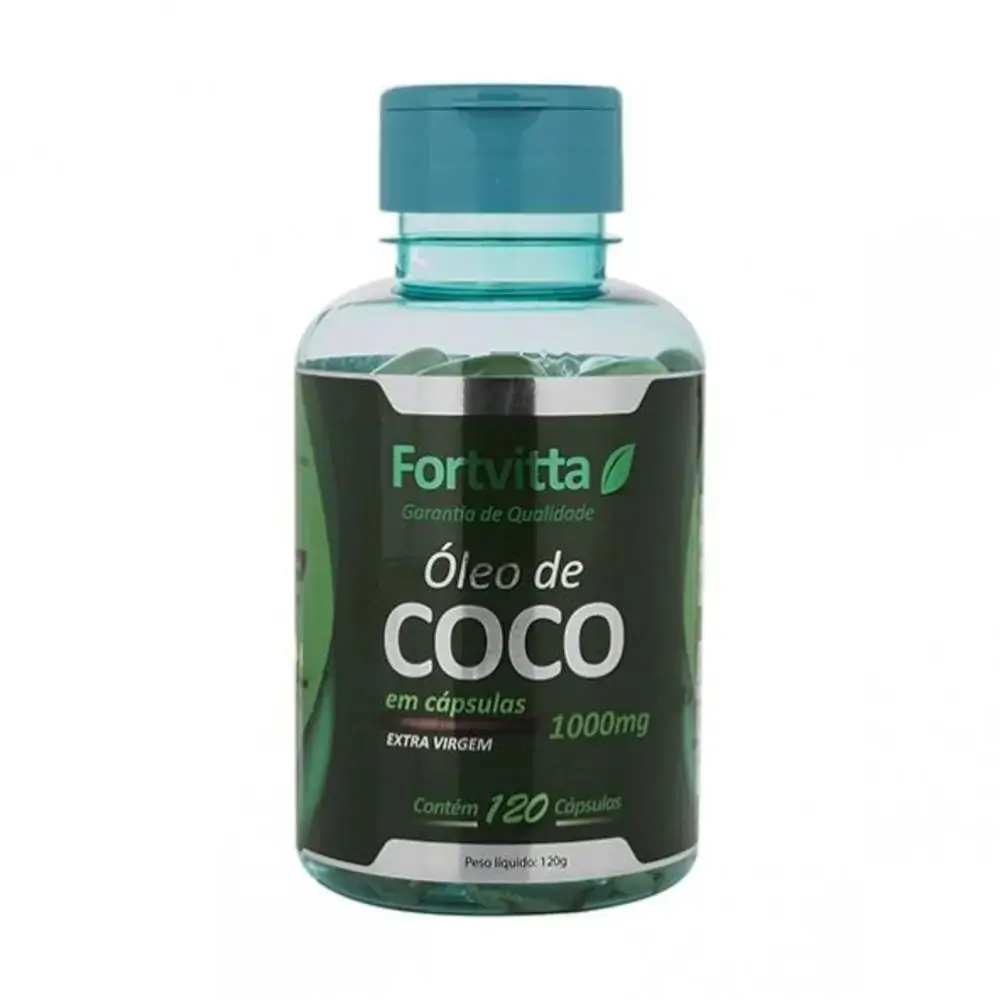 Oleo De Coco 1000mg 120caps Fortvitta