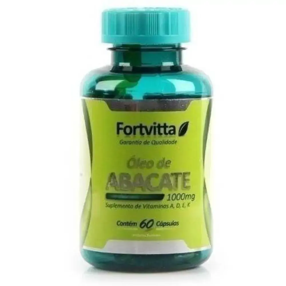 óleo De Abacate 1000mg Fortvitta