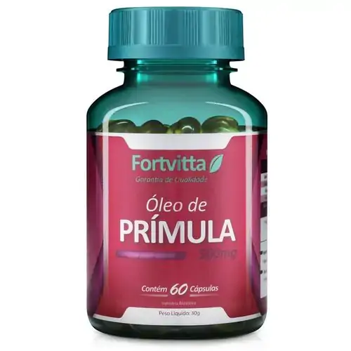 Oleo De Primula 60 Caps De 500mg Fort Vitta
