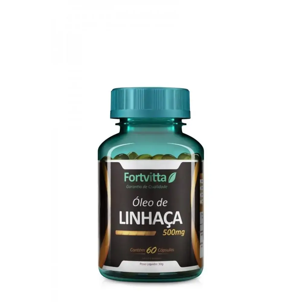 óleo De Linhaça 500mg Fortvitta
