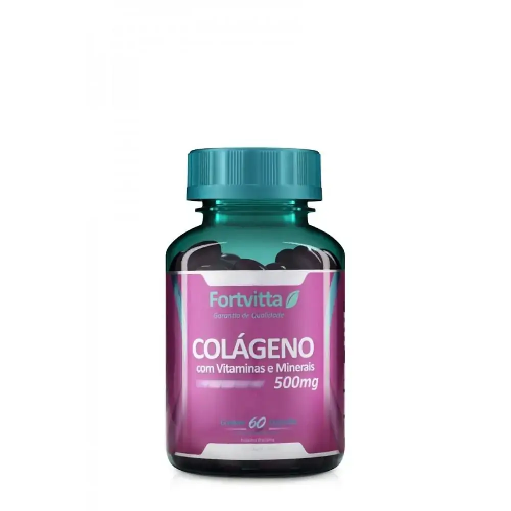Colageno C/vit E Min 500mg 60caps Fort Vitta