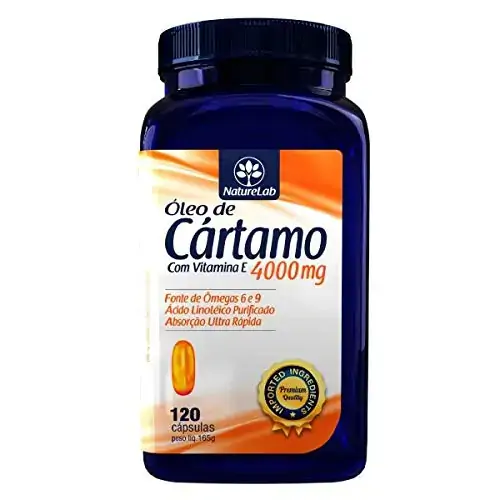 óleo De Cártamo Vitamina E 120 Cápsulas Okey