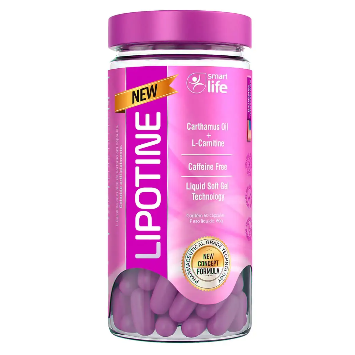 Lipotine 60 Cápsulas Smart Life
