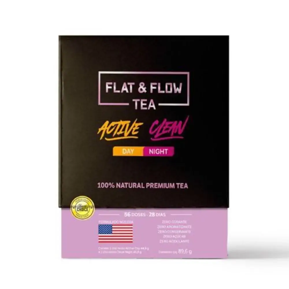 Flat E Flow Active Day E Clean Night 89,6g Alimentos