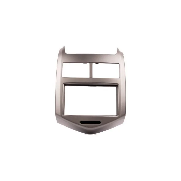Moldura de Som 2 Din Preta Fosco - EXPEX EPX120