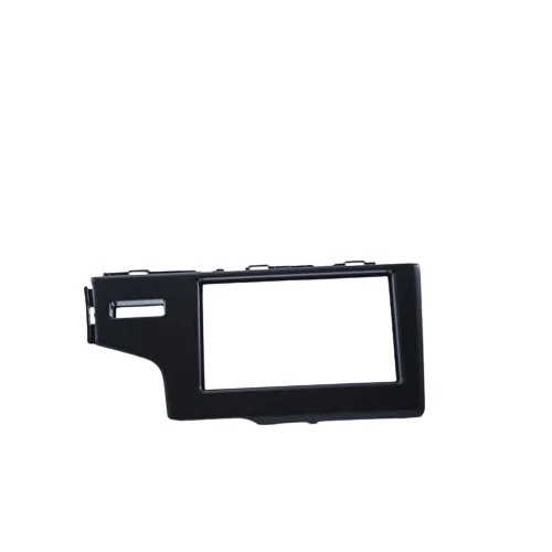Moldura de Som 2 Din Preta Fosco 1 Furo - EXPEX EPX145