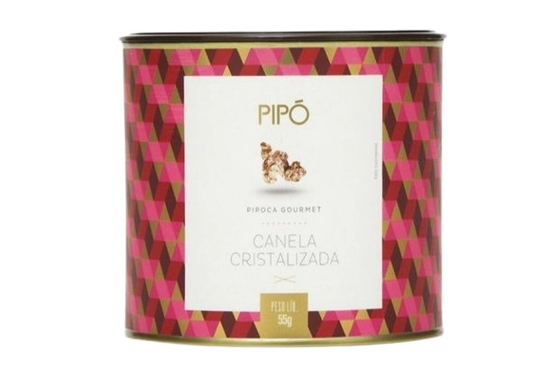 Pipoca Canela Cristalizada 55g Pipó