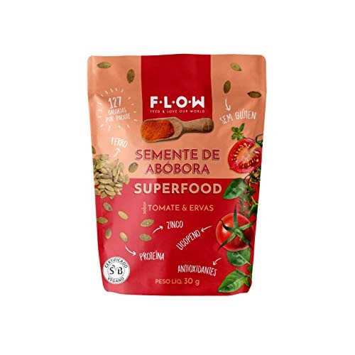 Snack de Semente de Abóbora com Tomate e Ervas Flow 30g