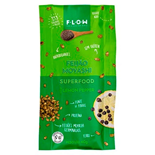 Snack de Feijão Moyashi com Lemon Pepper Flow 40g