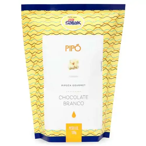 Pipoca Pronta Doce Galak Pipó Gourmet Sachê 100g
