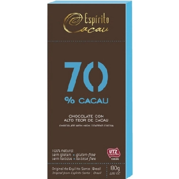 Choc.espirito Cacau 70 80g