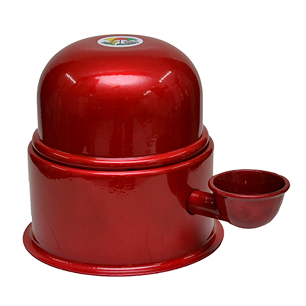 Bebedouro Vm 1,4 L Medio Al Vermelho Metalico