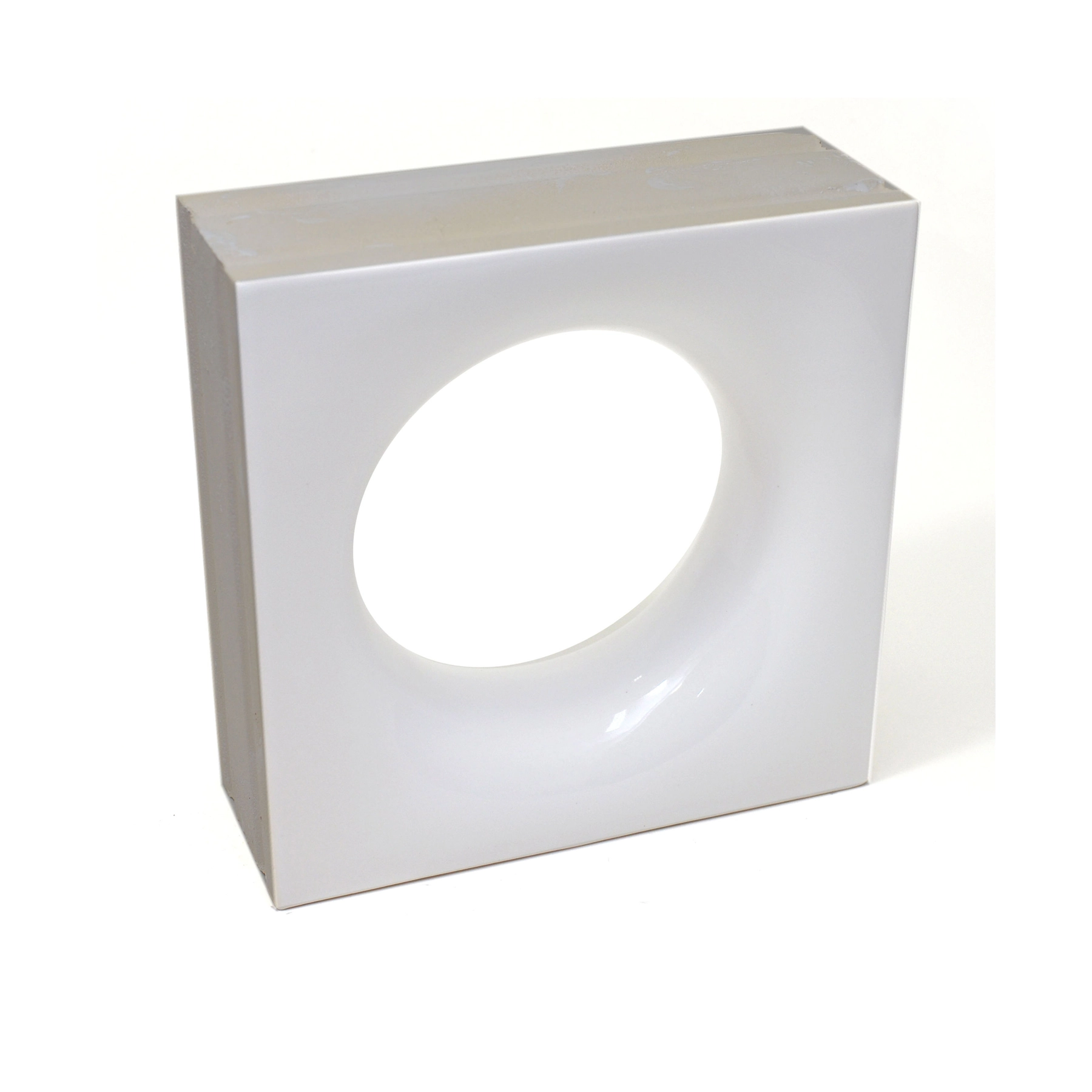 Cobogó Cerâmico Esmaltado Acetinado 20x20cm Bianco Sphera Elemento V