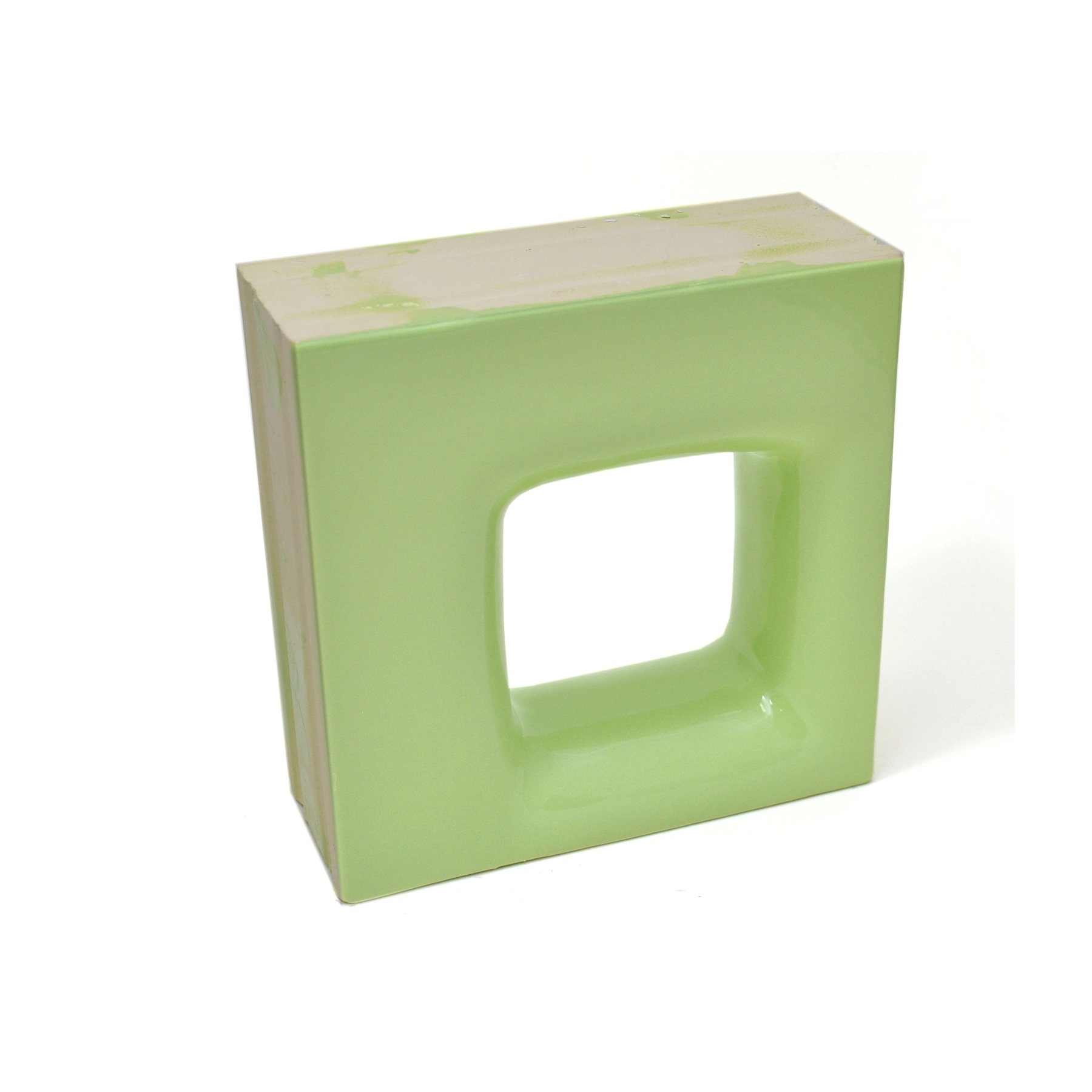 Cobogó Cerâmico Esmaltado 20x20cm Muschio Quadratto Elemento V