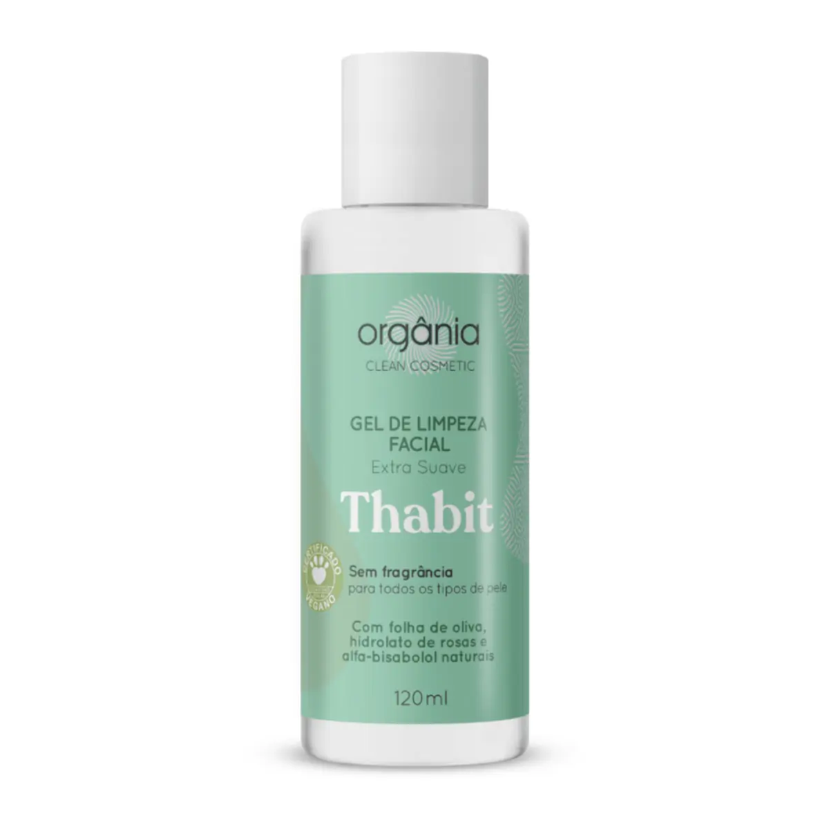 Thabit Gel De Limpeza Facial Vegano Extra Suave - 120 ml