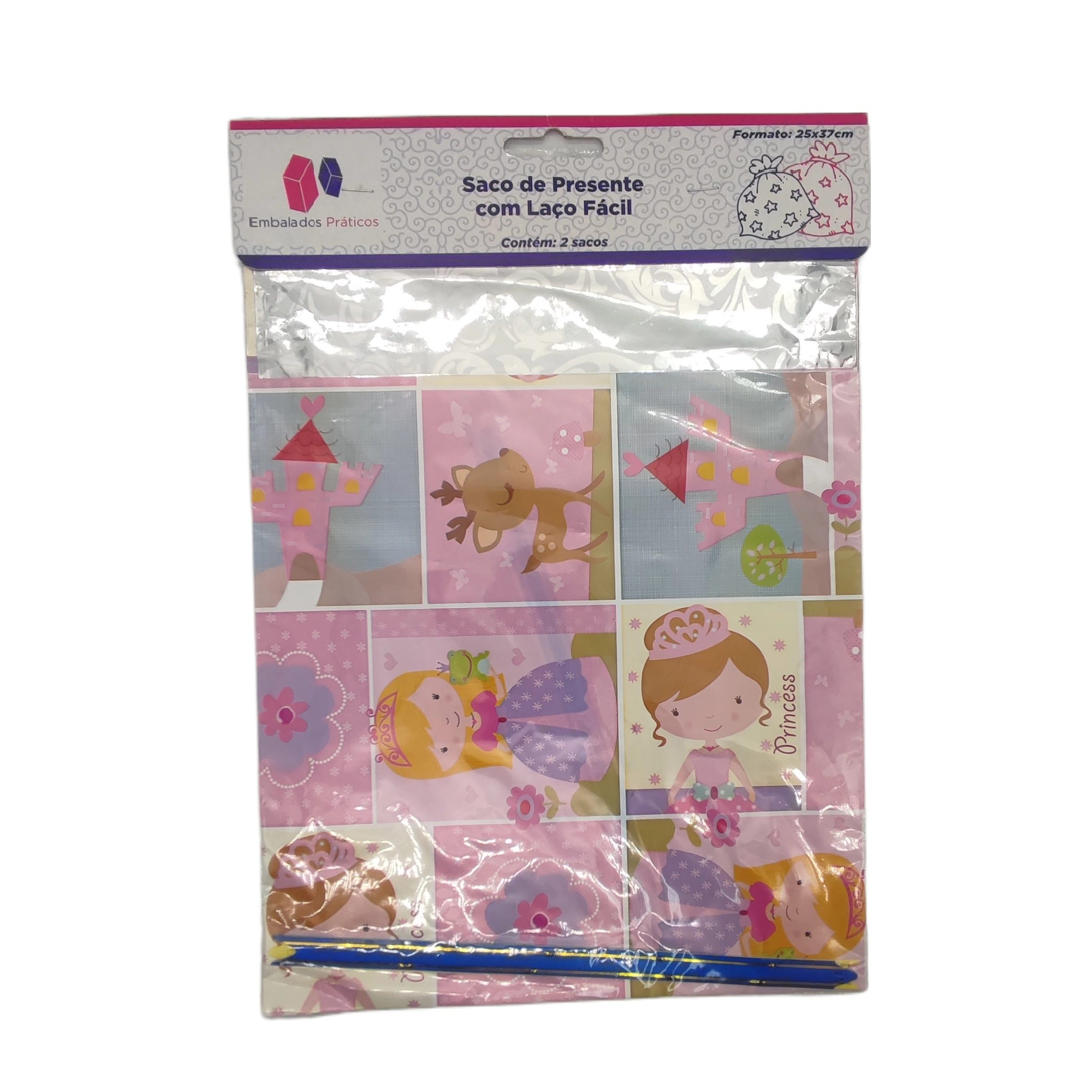 Saco De Presente C/laco 25x37 C/02