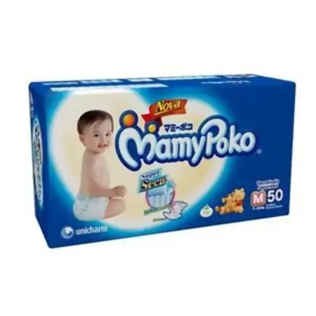 Mamypoko M Descartável 50 Unidades