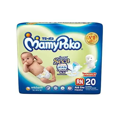 Fralda Mamypoko Super Seca Reg Rn C/20