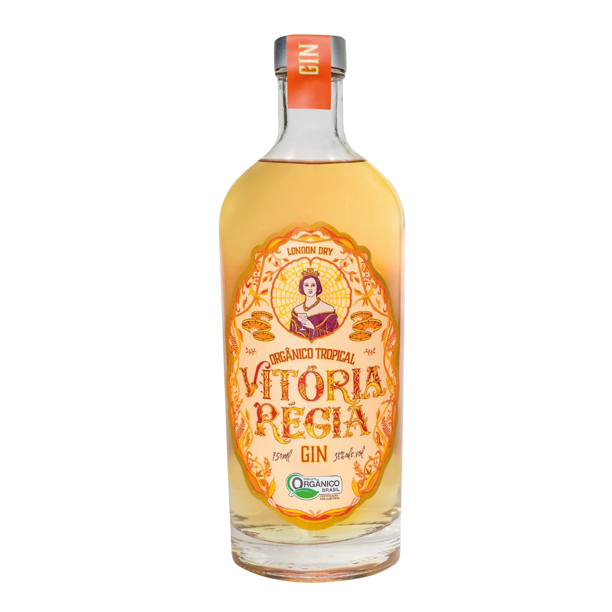 Gin Vitória Régia Orgânico Tropical 750ml