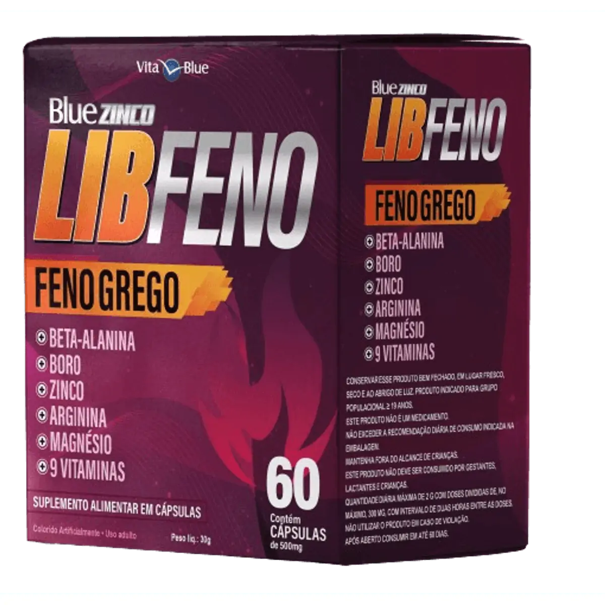 Lib Feno Mulher C/60 Cápsulas