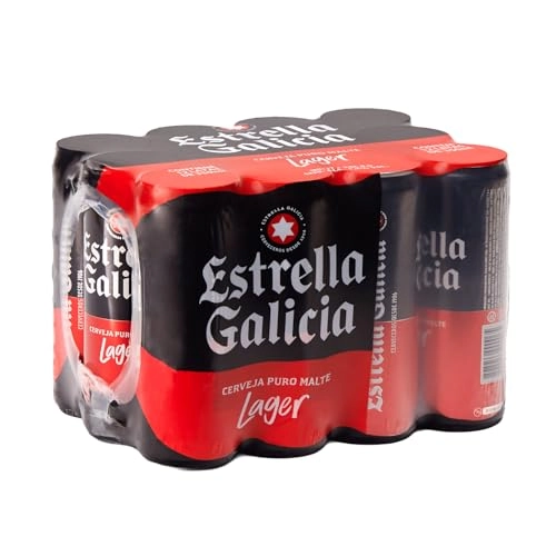 Cerveja Lager Puro Malte Estrella Galicia Lata 350ml